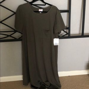 LuLaRoe Carly, XL army green